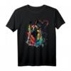 Deutscher Schäferhund mit Splatter-Deko - Hundeliebe T-Shirt für Hundefans, Rassevereine & als humorvolles Geschenk