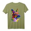 Deutscher Schäferhund Pop Art Porträt T-Shirt für Hundebesitzer & Hundeliebhaber – Perfektes Geschenk für Herrchen, Frauchen & Züchter