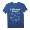 Deutscher Schäferhund Anatomie T-Shirt – Lustiges Hundemotiv für Hundebesitzer, Züchter und Hundeliebhaber, perfektes Geschenk für Schäferhundfans
