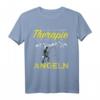 Herren Angel Therapie T-Shirt mit lustigem Spruch – Perfektes Geschenk für Ehemann, Papa und Opa zum Angeln, Urlaub und Naturerlebnis