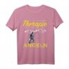 Herren Angel Therapie T-Shirt mit lustigem Spruch – Perfektes Geschenk für Ehemann, Papa und Opa zum Angeln, Urlaub und Naturerlebnis