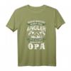Lustiges Angler T-Shirt für Opa & Papa mit Spruch - Perfektes Geschenk zum Geburtstag & Vatertag für Angler und Fischliebhaber