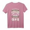 Lustiges Angler T-Shirt für Opa & Papa mit Spruch - Perfektes Geschenk zum Geburtstag & Vatertag für Angler und Fischliebhaber