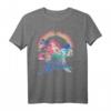 HapFrog T-Shirt mit Little Mermaid Pastel Rainbow Retro Grafik - Offiziell lizenziertes Geschenk für Meerjungfrauen-Fans