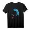 HapFrog The Little Mermaid Flounder Big Face T-Shirt – Vintage Disney Mermaid Geschenk für Männer, Frauen, Kinder und Jugendliche