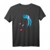 HapFrog The Little Mermaid Flounder Big Face T-Shirt – Vintage Disney Mermaid Geschenk für Männer, Frauen, Kinder und Jugendliche