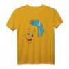HapFrog The Little Mermaid Flounder Big Face T-Shirt – Vintage Disney Mermaid Geschenk für Männer, Frauen, Kinder und Jugendliche