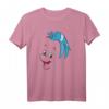 HapFrog The Little Mermaid Flounder Big Face T-Shirt – Vintage Disney Mermaid Geschenk für Männer, Frauen, Kinder und Jugendliche
