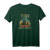 Personalisiertes Titus Vintage Limited Edition Pullover Hoodie – Geschenkidee für Camping, Angeln, Jagd & Vatertag, mit lustigem Namenstext