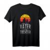 Vater Tochter Angler T-Shirt – Lustiges Angelmotiv für Väter & Töchter, perfekt als Weihnachts-, Geburtstags- oder Vatertagsgeschenk für Angler und Fischer