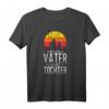 Vater Tochter Angler T-Shirt – Lustiges Angelmotiv für Väter & Töchter, perfekt als Weihnachts-, Geburtstags- oder Vatertagsgeschenk für Angler und Fischer
