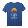 Vater Tochter Angler T-Shirt – Lustiges Angelmotiv für Väter & Töchter, perfekt als Weihnachts-, Geburtstags- oder Vatertagsgeschenk für Angler und Fischer