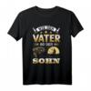 Vater und Sohn Partnerlook Weihnachten - Angeln T-Shirt als Geschenk für Angler, Fischer & Familien, perfekt zum Vatertag