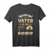 Vater und Sohn Partnerlook Weihnachten - Angeln T-Shirt als Geschenk für Angler, Fischer & Familien, perfekt zum Vatertag