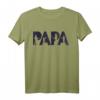 Fisherman Papa T-Shirt - Lustiges Angler Geschenk für Vater, Opa & Papi zum Vatertag & Weihnachten, Trendiges Herren T-Shirt
