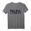 Fisherman Papa T-Shirt - Lustiges Angler Geschenk für Vater, Opa & Papi zum Vatertag & Weihnachten, Trendiges Herren T-Shirt