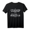 Fischen Angel Rute Stimmen in meinem Kopf ich soll angeln T-Shirt – Lustiges Angler Geschenk für Fischer, Väter & Opas zu Weihnachten, Ostern & Geburtstag