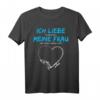 Ich Liebe Es Wenn Meine Frau Mich Angeln Lässt - Lustiges Angler Papa T-Shirt für Hobby- und Profifischer