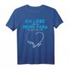 Ich Liebe Es Wenn Meine Frau Mich Angeln Lässt - Lustiges Angler Papa T-Shirt für Hobby- und Profifischer