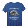 Father & Son Fist Bump Best Friends for Life T-Shirt – Perfekt für neue Väter, Papa und Sohn Outfit, Geschenkidee für Vater und Sohn