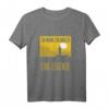 Herren lustiges Angler T-Shirt mit Spruch 'Ein Mann, ein Angler, eine Legende' – Perfektes Geschenk zum Geburtstag und Angelausflug