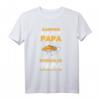Herren Angeln Papa Vatertag Karpfen Angler T-Shirt – Das coole Geschenk für Fischer und Angler zum Vatertag und Geburtstag