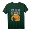 Ich liebe es wenn meine Frau mich angeln gehen lässt T-Shirt – Lustiges Angler Outfit für Hobbyfischer, Papa & Ehemänner zum Vatertag & Geschenkidee