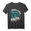 Cooles Papa Dad T-Shirt - Vatertagsgeschenk für Angler, Fischer & Outdoor-Fans, Vintage Angelmotiv