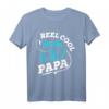 Cooles Papa Dad T-Shirt - Vatertagsgeschenk für Angler, Fischer & Outdoor-Fans, Vintage Angelmotiv