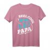 Cooles Papa Dad T-Shirt - Vatertagsgeschenk für Angler, Fischer & Outdoor-Fans, Vintage Angelmotiv