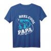 Cooles Papa Dad T-Shirt - Vatertagsgeschenk für Angler, Fischer & Outdoor-Fans, Vintage Angelmotiv