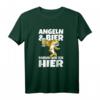 Herren Angeln und Bier - Lustiges Fischer Petri Heil T-Shirt für Hobbyangler, Freunde & Familie