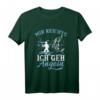 Mir reichts ich geh Angeln T-Shirt - Lustiges Angler Motiv für Fischer, Hobbyangler & als Geschenk zum Vatertag & Geburtstag