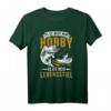 Herren Angeln Ist Mein Lebenstiel - Lustiges Fischer Spruch T-Shirt als Geschenk für Angler, Papa, Bruder & Opa