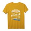 Herren T-Shirt Fischer - Lustiges Angler Geschenk mit Spruch für Hobby, Beruf & Familie, perfekt zu Weihnachten & Geburtstag