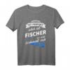 Herren T-Shirt Fischer - Lustiges Angler Geschenk mit Spruch für Hobby, Beruf & Familie, perfekt zu Weihnachten & Geburtstag