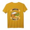 Angeln und Bier T-Shirt für 40 Jahre - Lustiges Geburtstagsgeschenk für Angler und Bierfans zum HapFrog