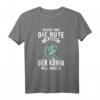 Herren Reichet Mir Die Rute Angeln Fischen Spruch Geschenk T-Shirt – Lustiges Angler Hobby Shirt für Männer, Väter & Opas zu Weihnachten & Geburtstag