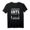 Jahrgang 1971 Geburtstag Angler T-Shirt mit lustigem Spruch – Für Fischer, Fliegenfischer & Anglerfans