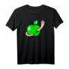 Wurm im Apfel T-Shirt – Lustige Geschenkidee für Geburtstag & Weihnachten, Tier- und Fruchtmotiv für Damen & Herren