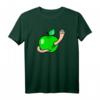 Wurm im Apfel T-Shirt – Lustige Geschenkidee für Geburtstag & Weihnachten, Tier- und Fruchtmotiv für Damen & Herren