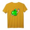 Wurm im Apfel T-Shirt – Lustige Geschenkidee für Geburtstag & Weihnachten, Tier- und Fruchtmotiv für Damen & Herren