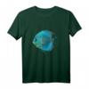 Diskusfisch Aquarianer T-Shirt – Buntbarsche & Zierfische Geschenk für Hobby Fischhalter und Liebhaber