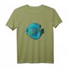 Diskusfisch Aquarianer T-Shirt – Buntbarsche & Zierfische Geschenk für Hobby Fischhalter und Liebhaber
