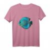 Diskusfisch Aquarianer T-Shirt – Buntbarsche & Zierfische Geschenk für Hobby Fischhalter und Liebhaber