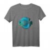 Diskusfisch Aquarianer T-Shirt – Buntbarsche & Zierfische Geschenk für Hobby Fischhalter und Liebhaber