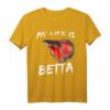 My Life is Betta - Lustiges Kampffisch Geschenk für Aquarianer und Aquascaper | Perfektes Hobbyzubehör & Geschenkidee