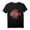 Diskus Shirt - Aquarium Diskusfisch Buntbarsch Geschenk für Aquarianer, Fischliebhaber & Zierfischfans, perfekt für Weihnachten, Geburtstag & Jahrestag
