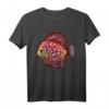 Diskus Shirt - Aquarium Diskusfisch Buntbarsch Geschenk für Aquarianer, Fischliebhaber & Zierfischfans, perfekt für Weihnachten, Geburtstag & Jahrestag