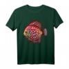 Diskus Shirt - Aquarium Diskusfisch Buntbarsch Geschenk für Aquarianer, Fischliebhaber & Zierfischfans, perfekt für Weihnachten, Geburtstag & Jahrestag